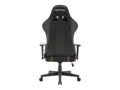 Cadeira Gaming – extra larga, altamente ajustável, em tecido – Tactical, Cinzenta