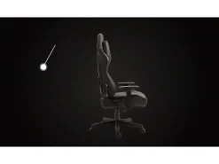 Cadeira Gaming Premium – Sistema de massagem, suporta até 150 kg – Tactical SMI, Preta