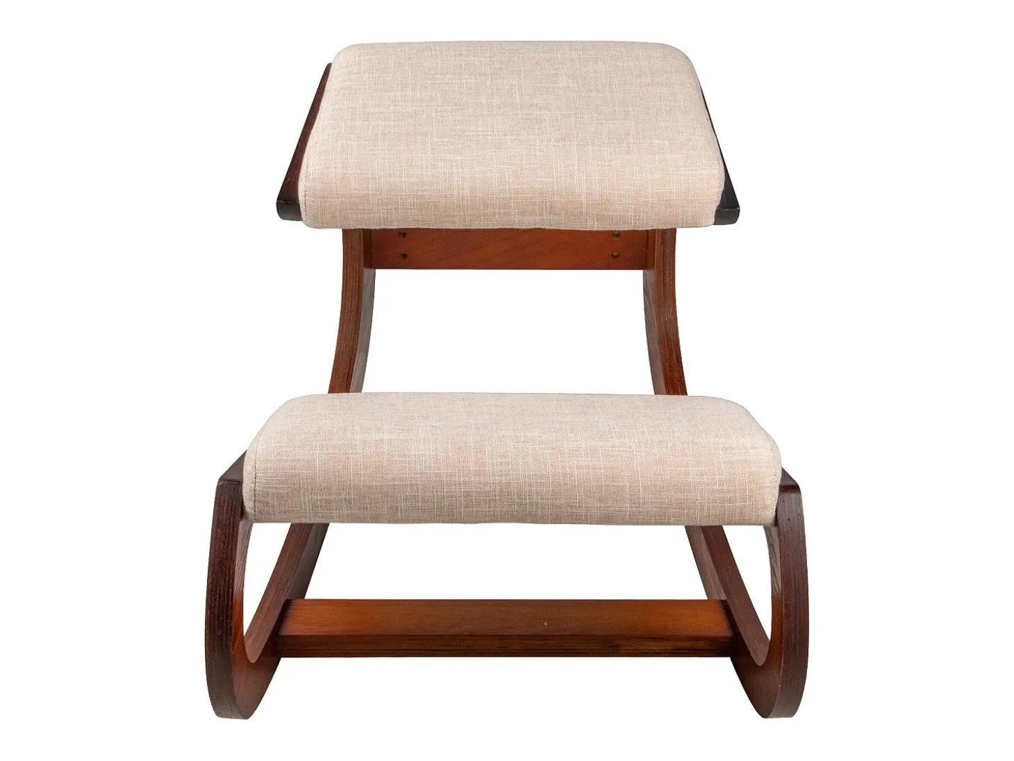 Cadeira SucceBuy Cadeira Ergonomica de Joelhos Banquinho de Madeira com Balanço para Escritório e Casa, Promovendo uma Boa Postura