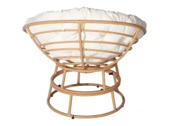 Cadeirão Papasan interior/exterior loveuse estilo 
