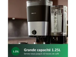 Cafeteira com Moedor Philips HD7888.01 LED Programável 10-12T