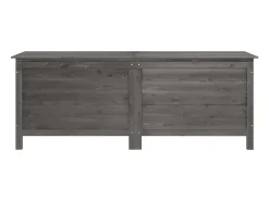 Caixa arrumação p/ jardim 150x50x56,5 cm abeto maciço antracite