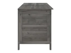 Caixa arrumação p/ jardim 150x50x56,5 cm abeto maciço antracite