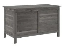 Caixa arrumação p/ jardim 99x49,5x58,5cm abeto maciço antracite