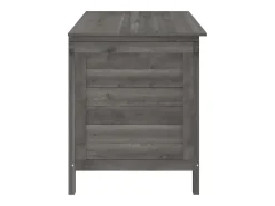 Caixa arrumação p/ jardim 99x49,5x58,5cm abeto maciço antracite