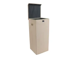 Caixa de armazenamento Dreso Creme A. 70 x L. 30 x P. 30 cm