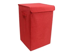 Caixa de armazenamento Dreso Vermelho A. 50 x L. 30 x P. 30 cm