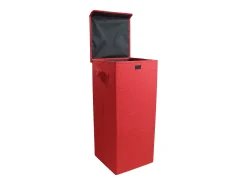 Caixa de armazenamento Dreso Vermelho A. 70 x L. 30 x P. 30 cm