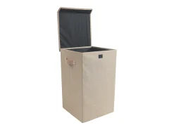 Caixa de armazenamento Dreso Creme A. 50 x L. 30 x P. 30 cm