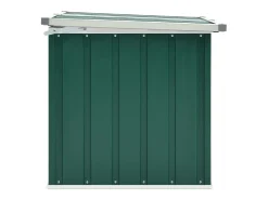 Caixa de armazenamento para jardim verde 109x67x65 cm