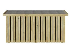 Caixa de Armazenamento para Jardim Natural 119 x 44 x 58 cm