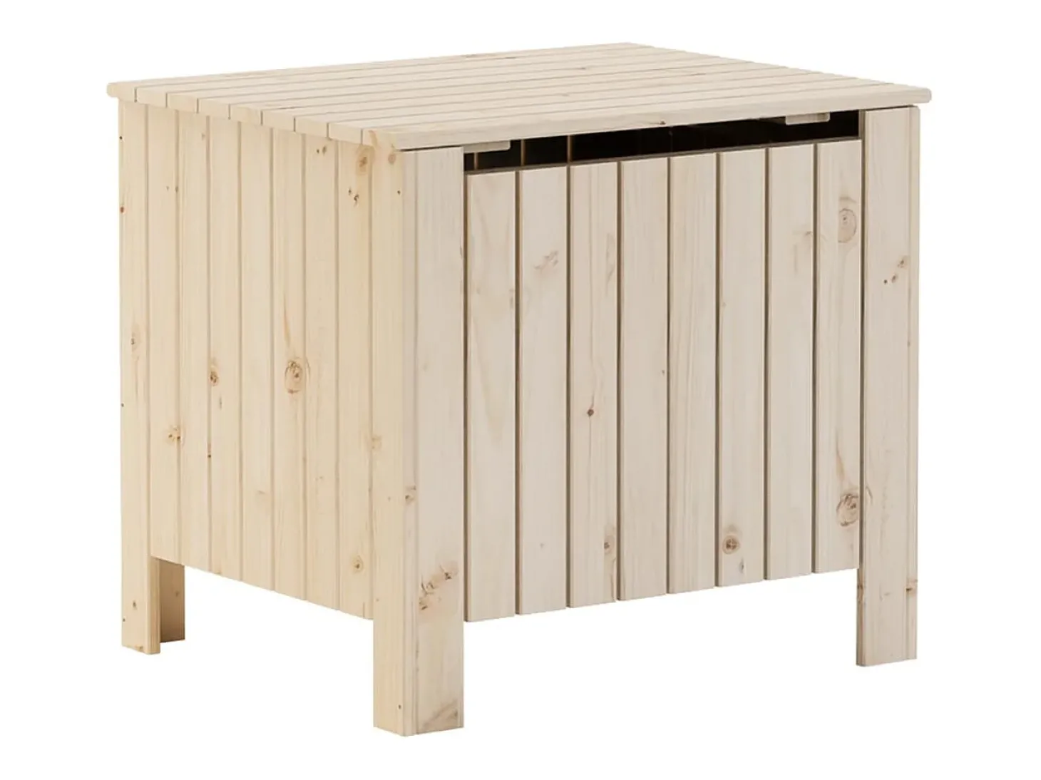 Caixa de arrumação com tampa RANA 60x49x54 cm pinho maciço