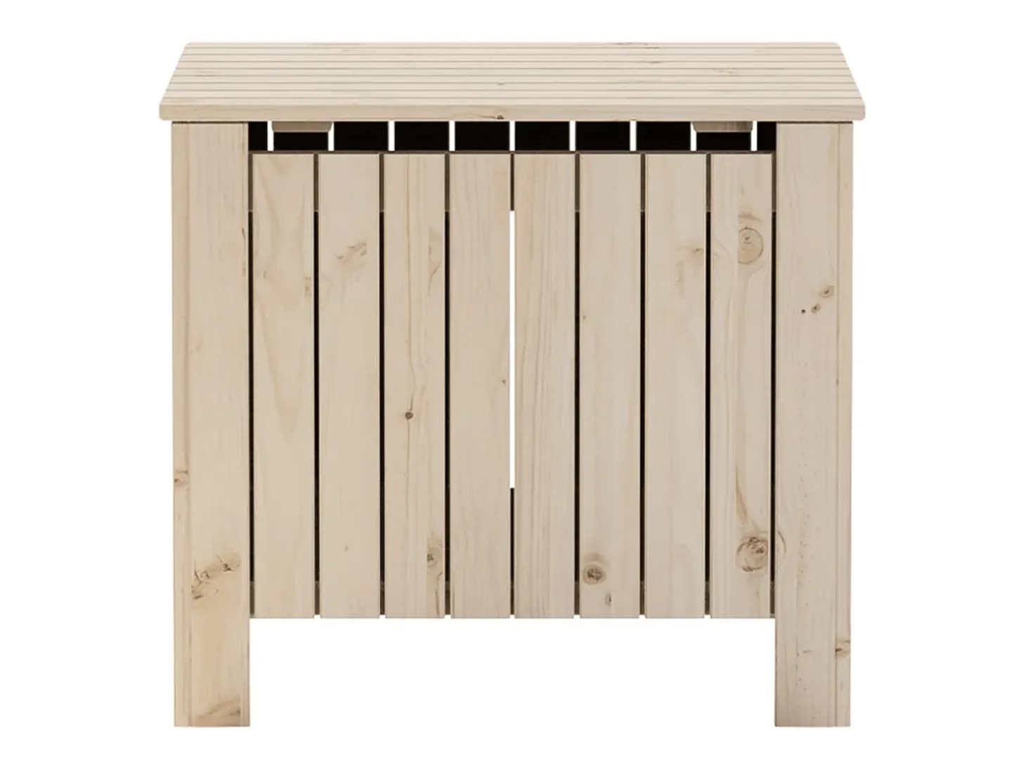 Caixa de arrumação com tampa RANA 60x49x54 cm pinho maciço