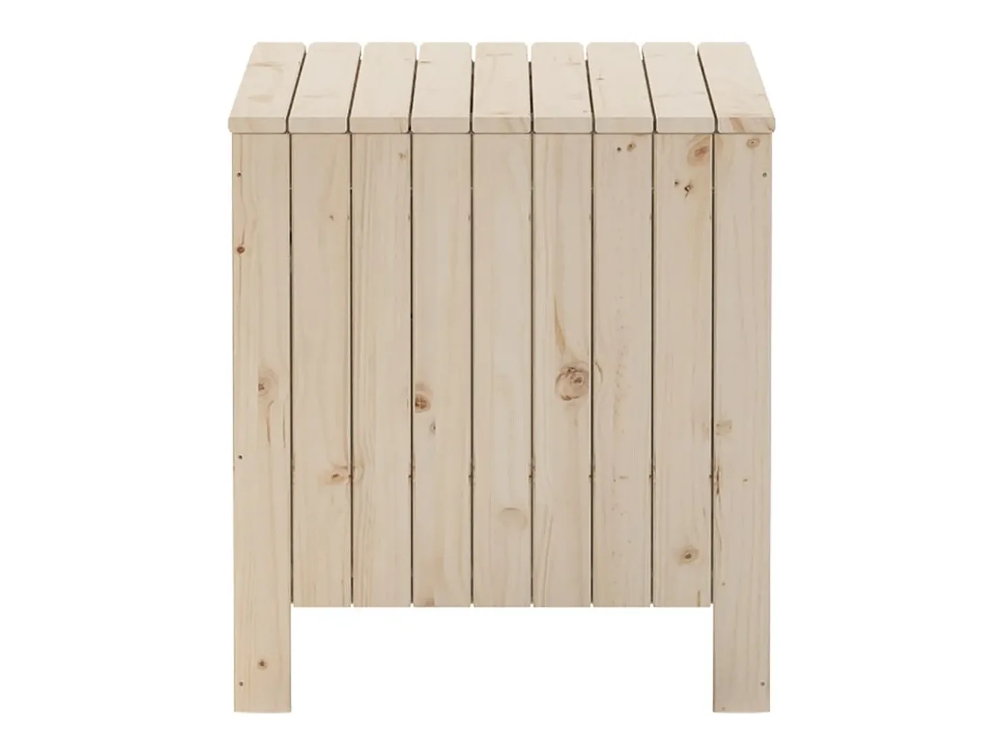 Caixa de arrumação com tampa RANA 60x49x54 cm pinho maciço