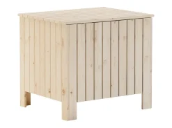 Caixa de arrumação com tampa RANA 60x49x54 cm pinho maciço