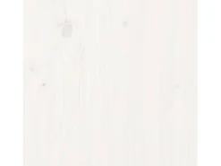 Caixa de arrumação jardim 76x42,5x54 cm pinho maciço branco