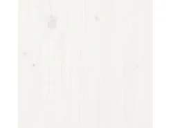Caixa de arrumação jardim 147x68x64 cm pinho maciço branco