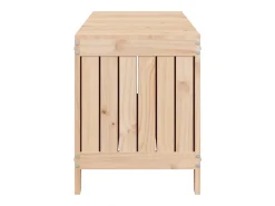 Caixa de arrumação jardim 108x42,5x54 cm pinho maciço