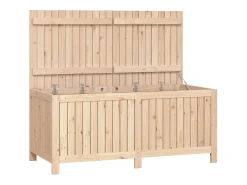 Caixa de arrumação jardim 147x68x64 cm pinho maciço