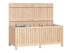 Caixa de arrumação jardim 147x68x64 cm pinho maciço