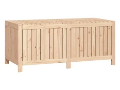 Caixa de arrumação jardim 147x68x64 cm pinho maciço