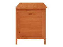 Caixa de arrumação para jardim 99x49,5x58,5 cm abeto maciço