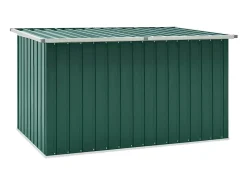 Caixa de arrumação para jardim 171x99x93 cm verde