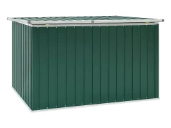 Caixa de arrumação para jardim 171x99x93 cm verde