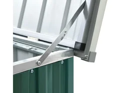 Caixa de arrumação para jardim 171x99x93 cm verde