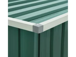 Caixa de arrumação para jardim 171x99x93 cm verde