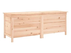 Caixa de arrumação para jardim 150x50x56,5 cm abeto maciço