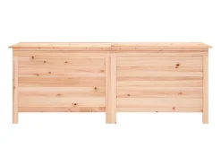 Caixa de arrumação para jardim 150x50x56,5 cm abeto maciço