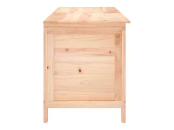 Caixa de arrumação para jardim 150x50x56,5 cm abeto maciço