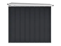 Caixa de arrumação para jardim 149x99x93 cm antracite