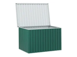 Caixa de arrumação para jardim 149x99x93 cm verde