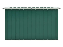 Caixa de arrumação para jardim 149x99x93 cm verde