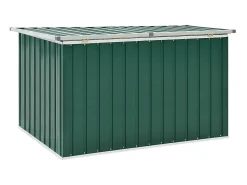 Caixa de arrumação para jardim 149x99x93 cm verde