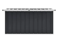 Caixa de arrumação para jardim 129x67x65 cm antracite