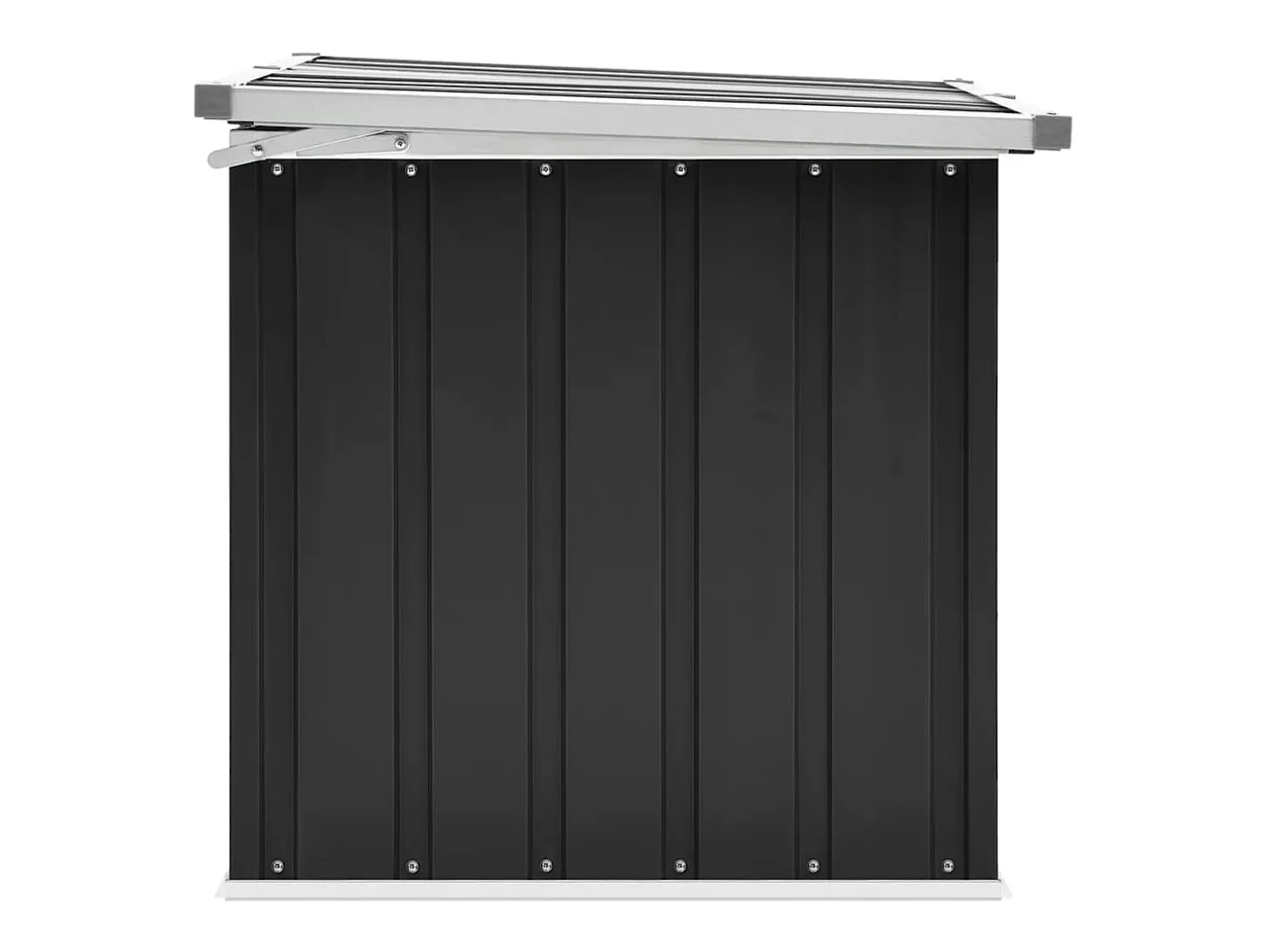 Caixa de arrumação para jardim 109x67x65 cm antracite