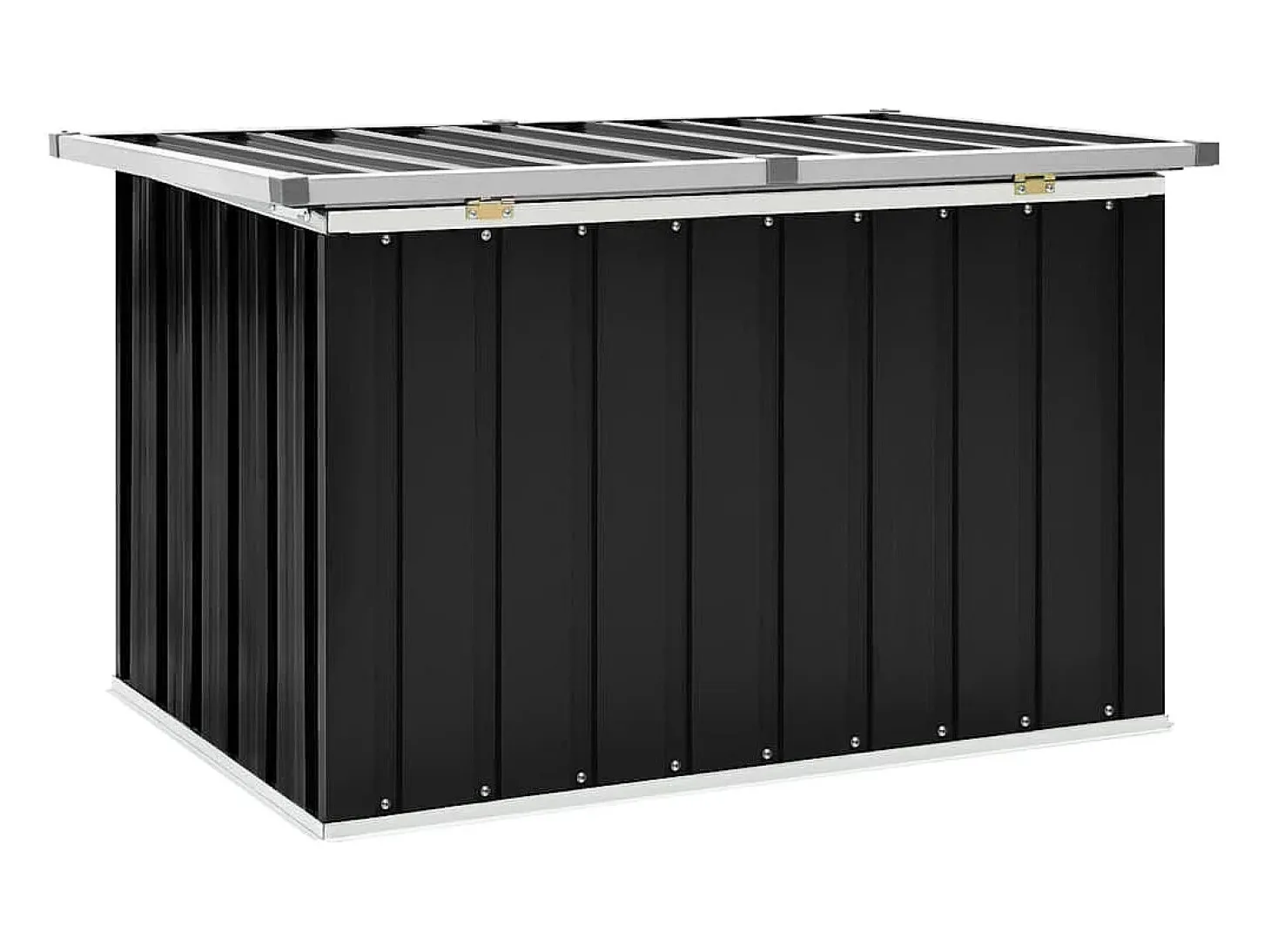 Caixa de arrumação para jardim 109x67x65 cm antracite