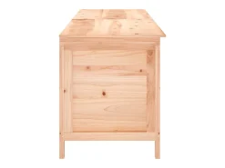 Caixa de arrumação para jardim 198,5x50x56,5 cm abeto maciço