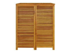 Caixa de arrumação para jardim 70x87x104 cm acácia maciça