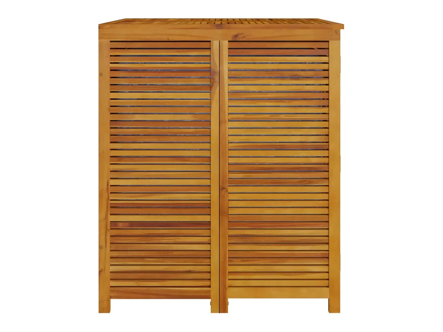 Caixa de arrumação para jardim 70x87x104 cm acácia maciça