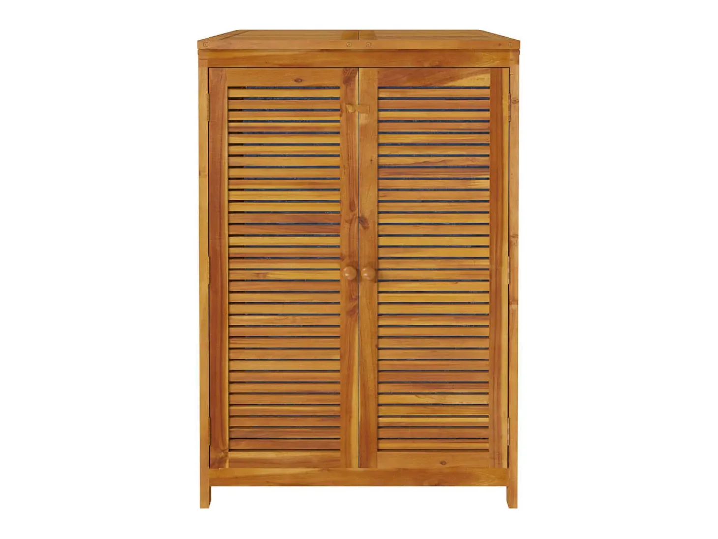 Caixa de arrumação para jardim 70x87x104 cm acácia maciça