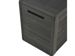 Caixa de arrumação para jardim 116x44x55 cm antracite