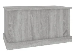 Caixa de arrumação 70x40x38 cm derivados madeira cinza sonoma
