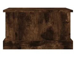 Caixa de arrumação 50x30x28 cm deriv. madeira carvalho fumado