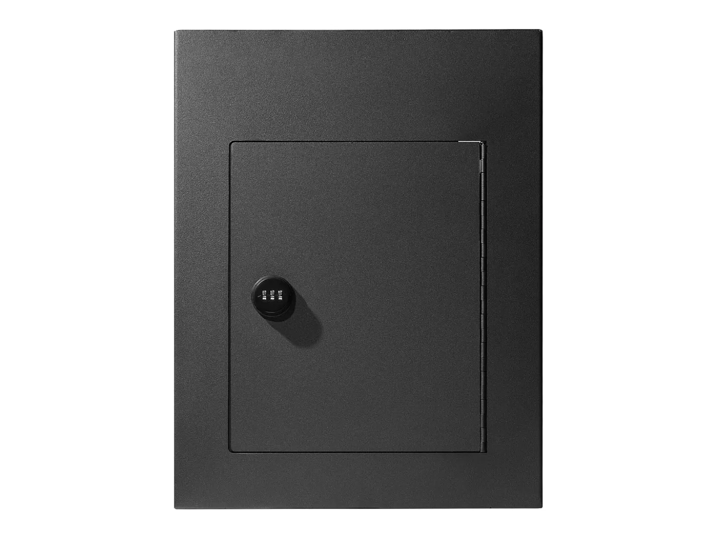 Caixa de Correio de Parede SucceBuy – Aço Robusto, 33x18x43 cm, Fechadura de Combinacao, Preto – Armazenamento Seguro de Correio