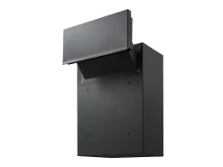 Caixa de Correio de Parede SucceBuy, Caixa de Correio de Aço Robusto com Fechadura de Código, 31.8 x 16 x 43 cm, Preto – Seguro e Elegante