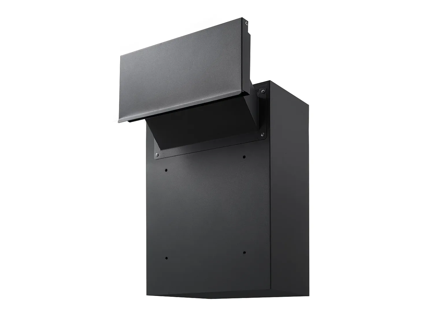 Caixa de Correio de Parede SucceBuy, Caixa de Correio de Aço Robusto com Fechadura de Código, 31.8 x 16 x 43 cm, Preto – Seguro e Elegante